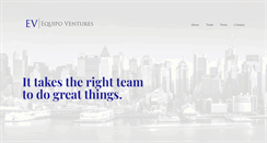 Desktop Screenshot of equipoventures.com